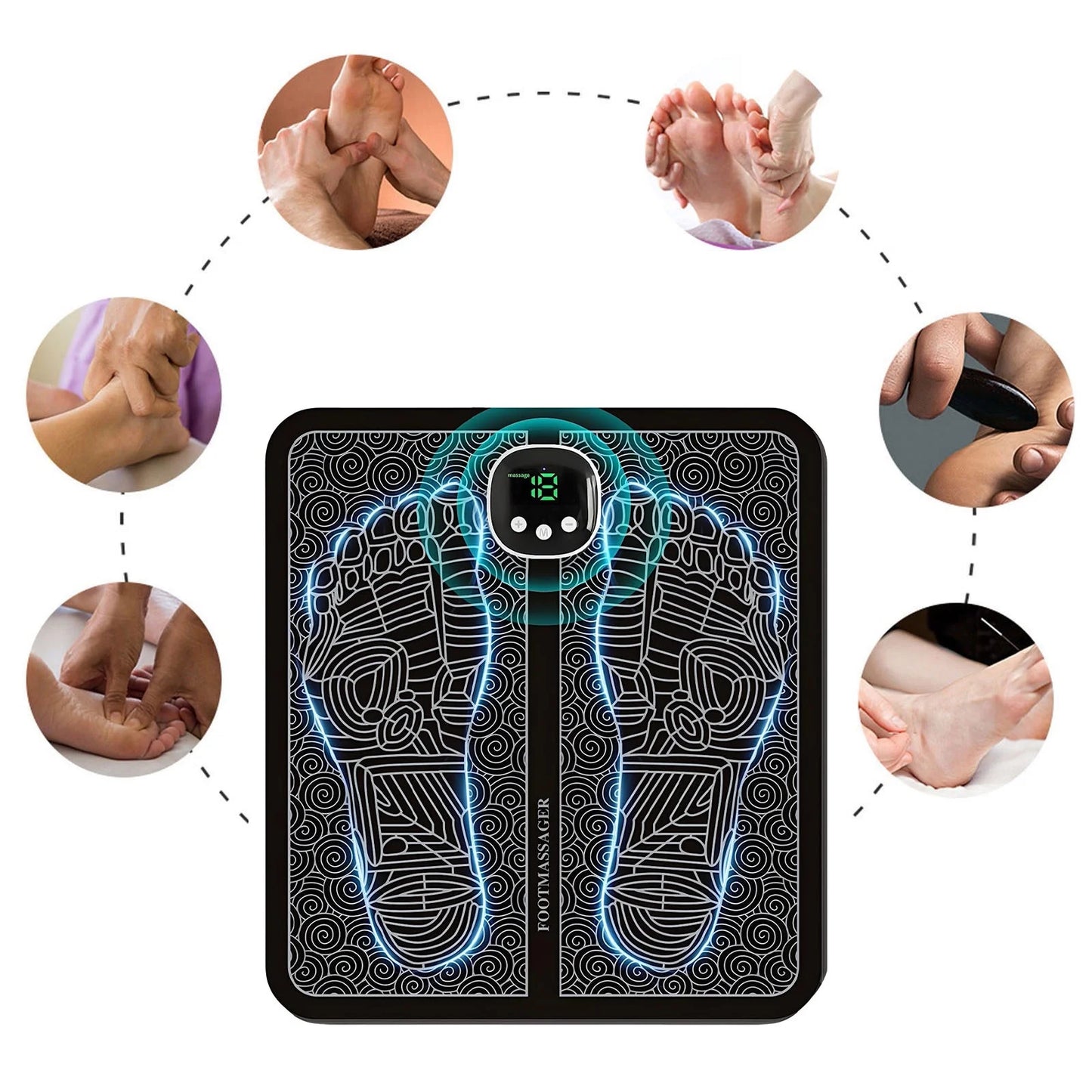 Foot Massager Mat – Whole Body Massager for Circulation, Neuropathy & Pain Relief