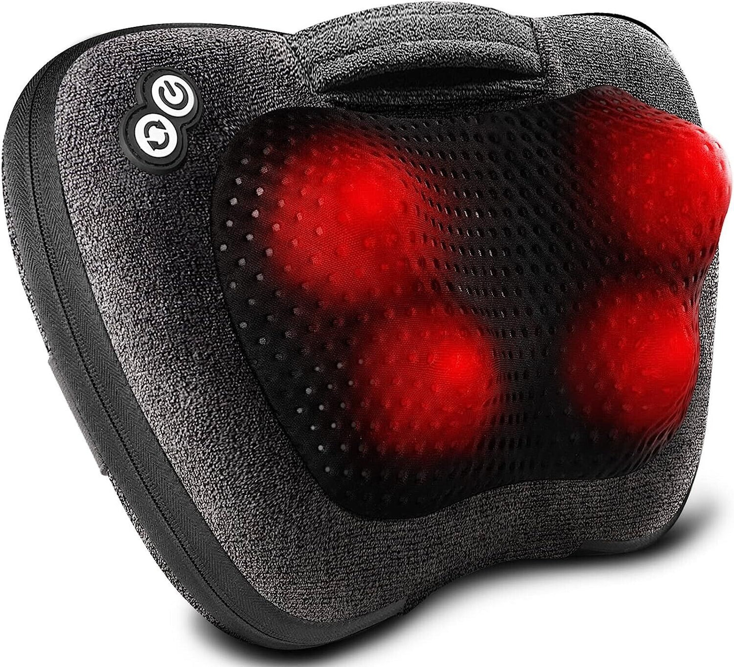 Back and Neck Massager with Heat - Massage Pillow