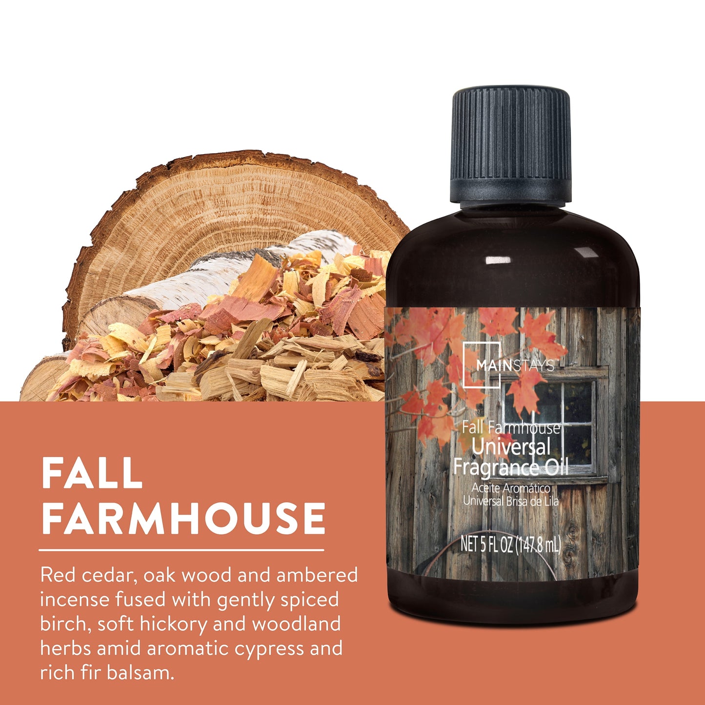 Universal Fragrance Oil - Fall Farmhouse, 5 Fl Oz