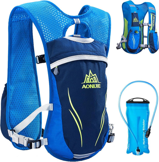 Hydration Pack Backpack - 5L Marathoner Running Vest for Ultimate Hydration