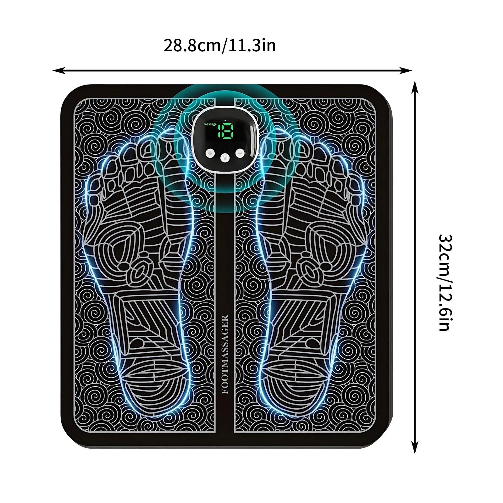 Foot Massager Mat – Whole Body Massager for Circulation, Neuropathy & Pain Relief