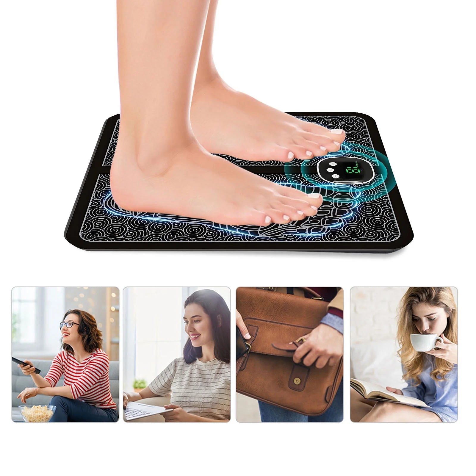 Foot Massager Mat – Whole Body Massager for Circulation, Neuropathy & Pain Relief