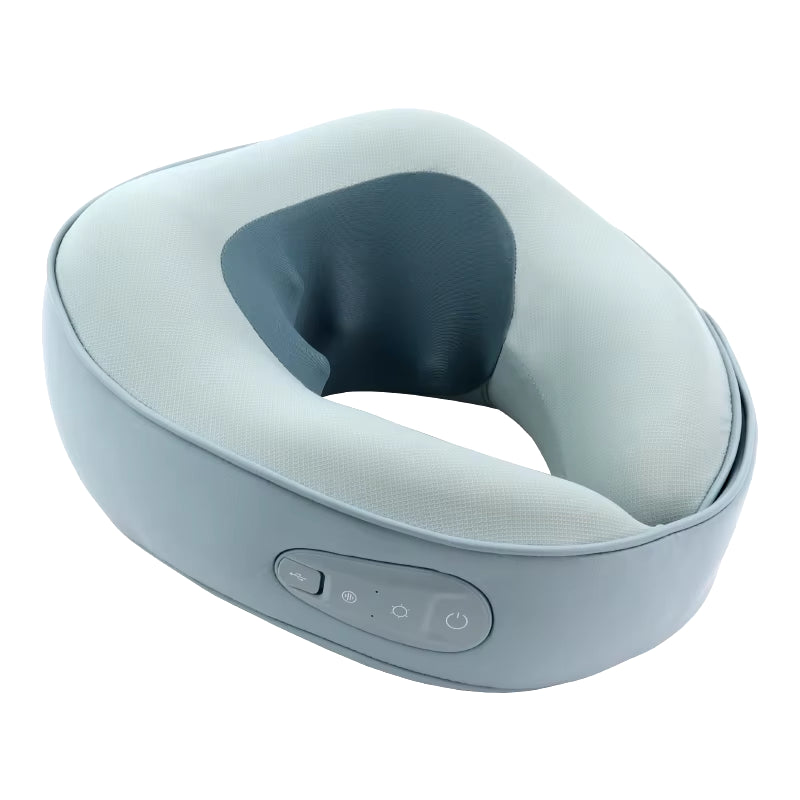 Shiatsu Neck Massager Electric U Shaped Pillow 6D Heated Deep Tissue Kneading Perfect for Pain Relief at Home , Office , Travel